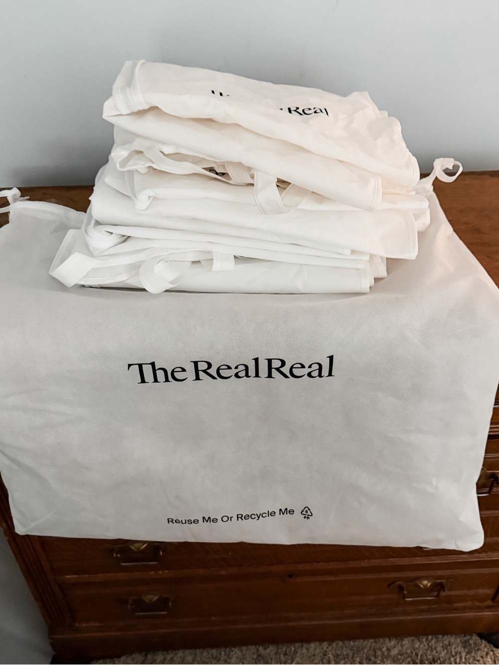 Lot of 5+ The RealReal Garment Dust Bags